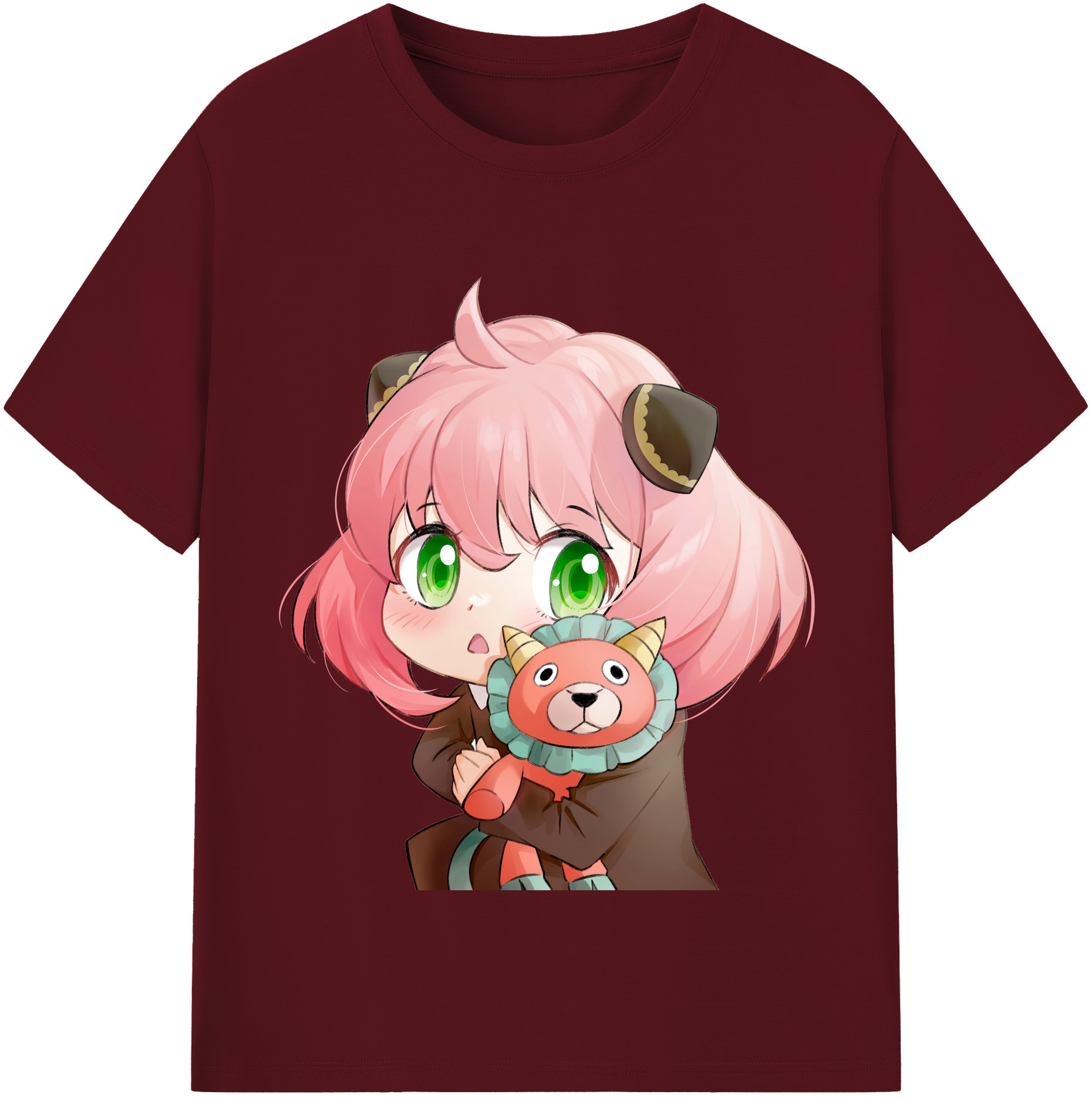 （画像用） SPY×FAMILY间谍家家酒 綿100％半袖Tシャツ（フロントプリント）